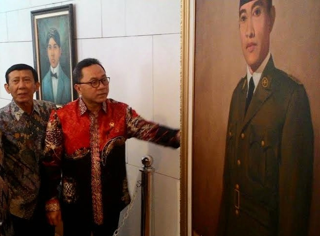 Sebelum Upacara Hari Pancasila, Pimpinan MPR ke Makam Soekarno