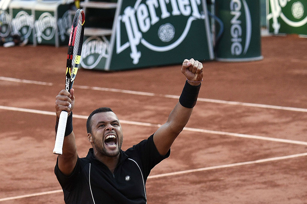 Tundukkan Nishikori, Tsonga ke Semifinal Prancis Terbuka