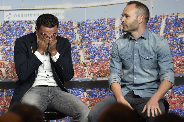 Salam Perpisahan Iniesta Untuk Xavi Hernandez