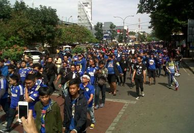 PSSI Jabar Apresiasi Bobotoh yang Gelar Long March