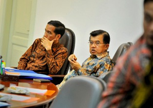 Wapres Awali Hari dengan Rapat Tentang Listrik