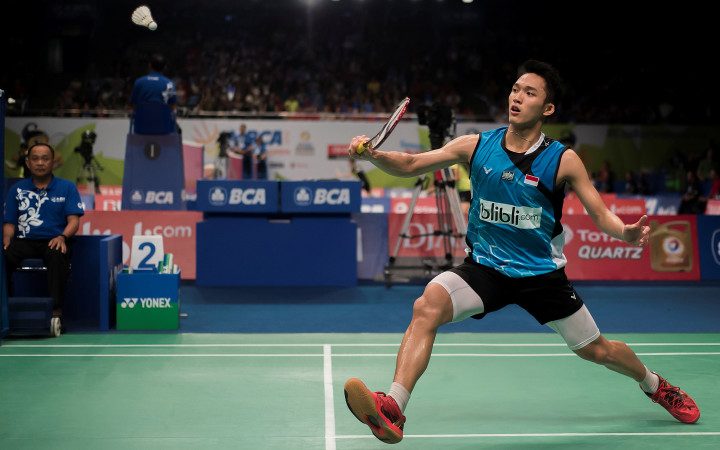 Faktor Suporter Membuat Jonatan Mampu Taklukkan Lee Hyun Il