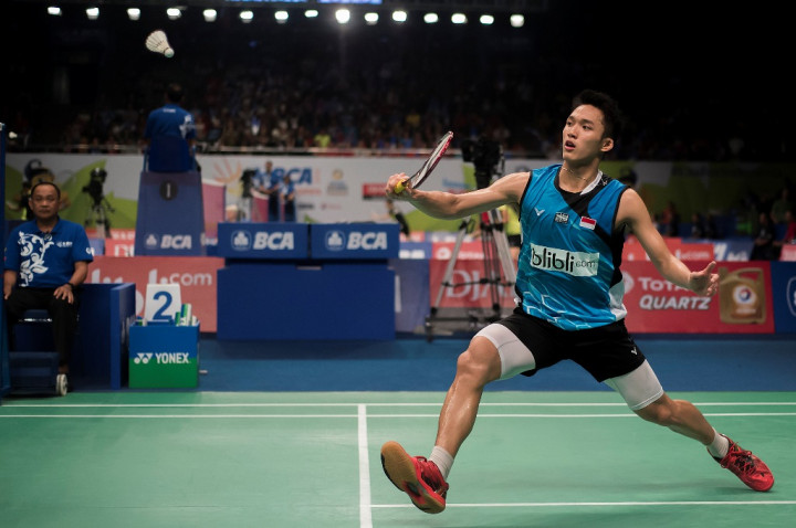 Jonatan Christie Takluk dari Jorgensen