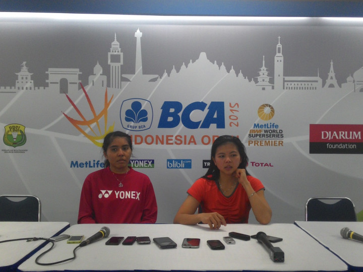 Lolos ke Semifinal, Greysia/Nitya Puji Penonton