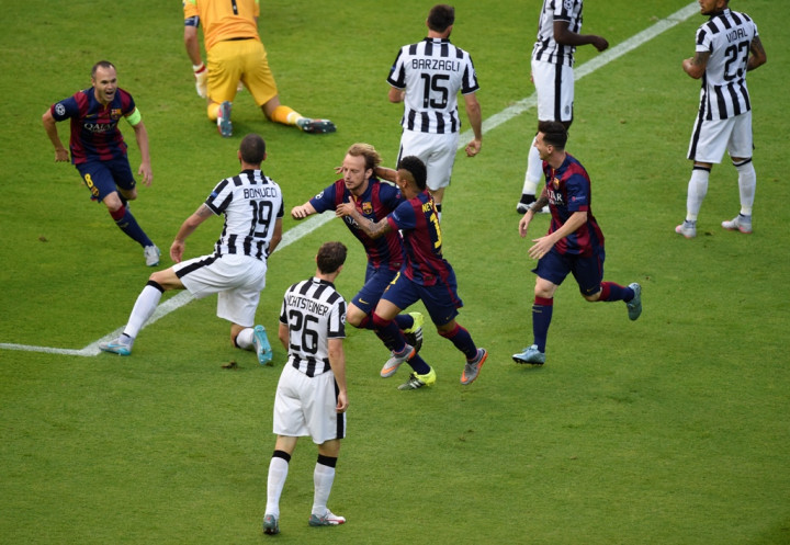 Gol Cepat Rakitic Bawa Barcelona Unggul atas Juventus