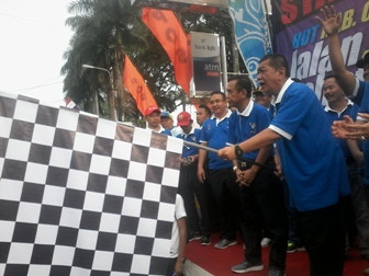 HUT Ke-373 Ciamis, Wagub Deddy Mizwar Buka Jalan Sehat