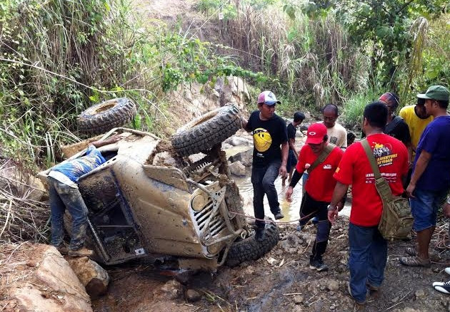 <i>Klontang</i> di 'Jalur Neraka' Kejurda Offroad Sentul
