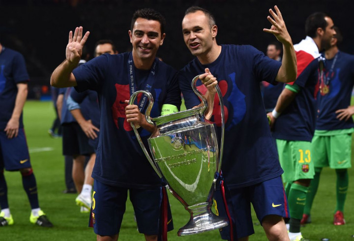 Iniesta Beri Kesempatan Xavi Jalani Perpisahan Sempurna