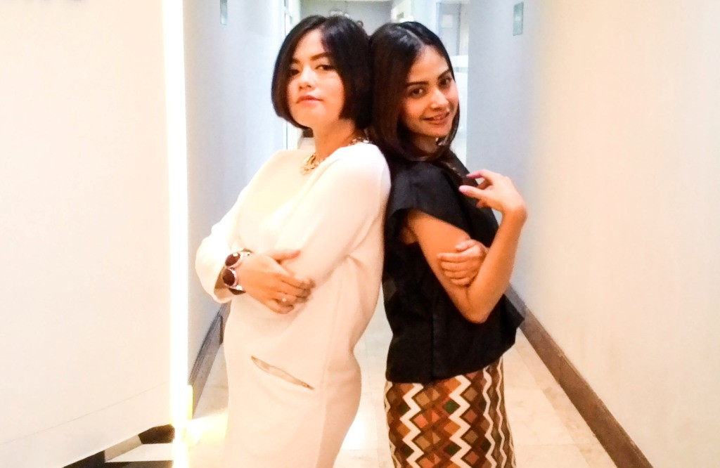 Tika Ramlan & Tiwi Sakuramoto (Foto:Metrotvnews.com/Agustinus Shindu A)