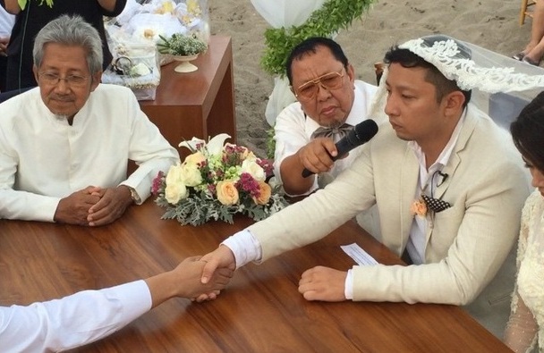 Ringgo Agus & Sabai Morscheck Menikah di Bali  