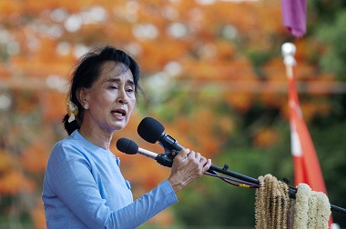 Galang Dukungan untuk Pemilu, Suu Kyi Kunjungi Tiongkok