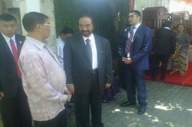 Surya Paloh: Semoga Gibran-Selvi Mendapat Berkah