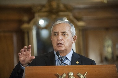 Presiden Guatemala akan Diperiksa dalam Kasus Korupsi