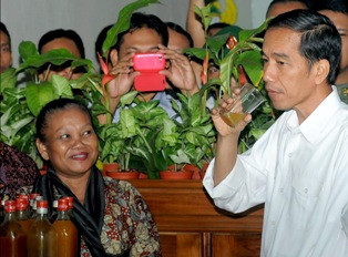 Ada Jamu Kesukaan Jokowi di Pernikahan Gibran