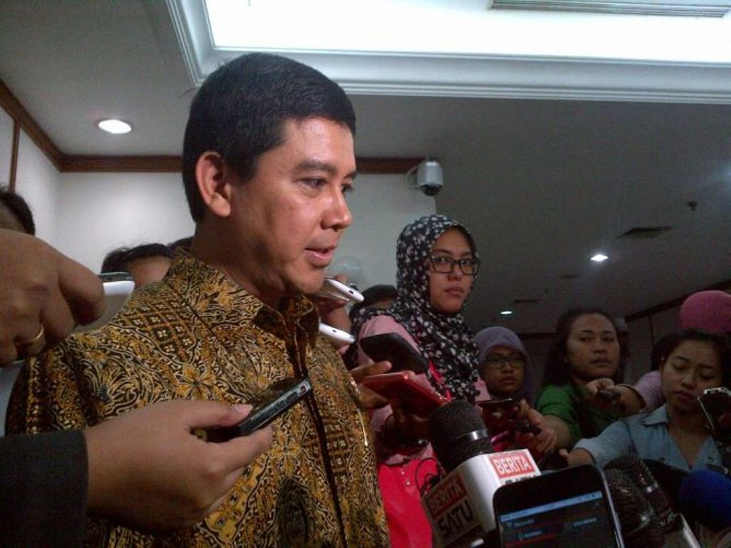 Menteri PAN dan Reformasi Birokrasi Yuddy Chrisnandi/Metrotvnews.com/Wanda Indana. 