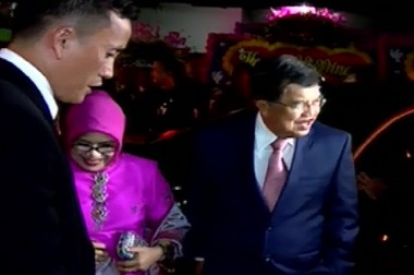 Hadiri Resepsi Gibran-Selvi, Wapres: Tetap Merakyat