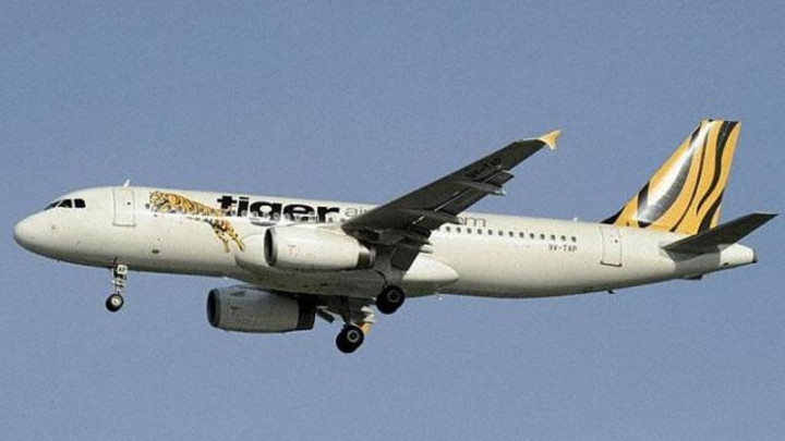 Tanpa Disadari, Pesawat Tigerair Mendarat dengan Kerusakan pada Roda