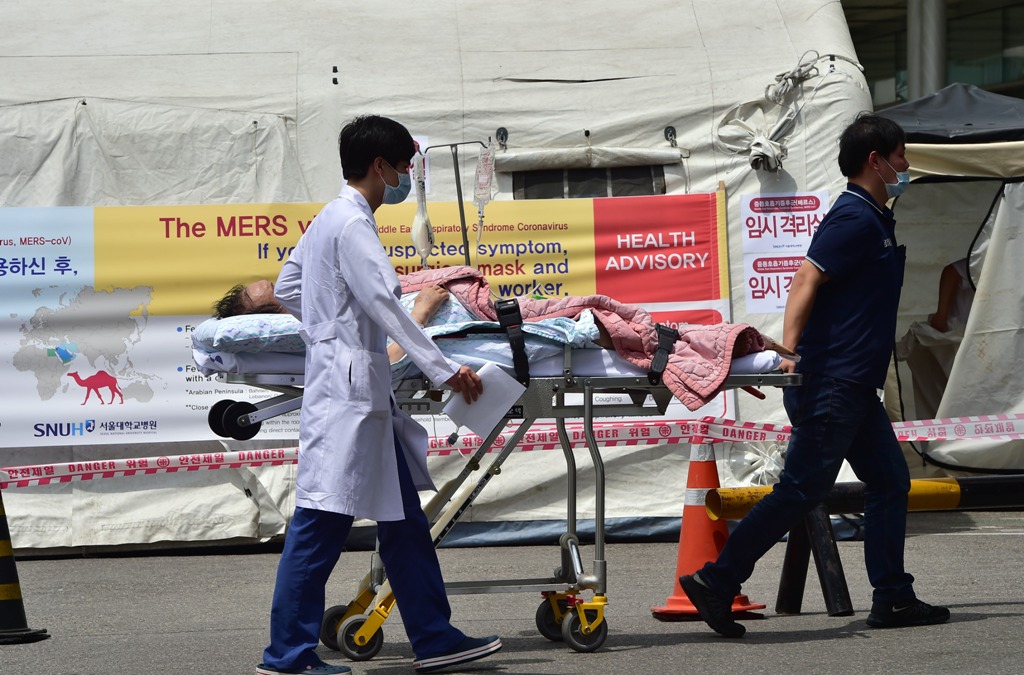 Wabah MERS yang melanda Korea Selatan (Foto: AFP)