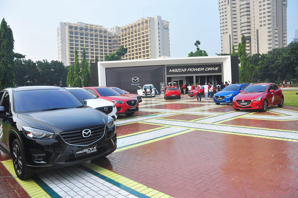 Mazda Power Drive, kesempatan gali teknologi dan test drive mobil-mobil Mazda. MTVN/A.Harry Budiawan