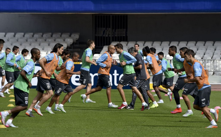 Ini <i>Starting Eleven</i> Uruguay Hadapi Jamaika