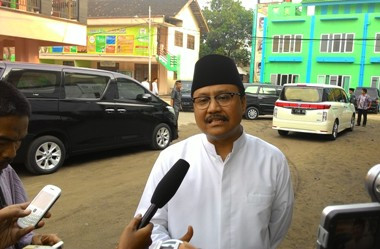 Gus Ipul Imbau Takmir Masjid Pertimbangkan Aturan Pengeras Suara 