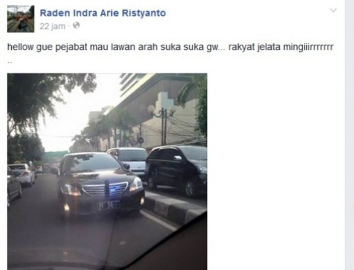 <i>Gue</i> Pejabat Mau Lawan Arah, Suka-suka <i>Gue</i>