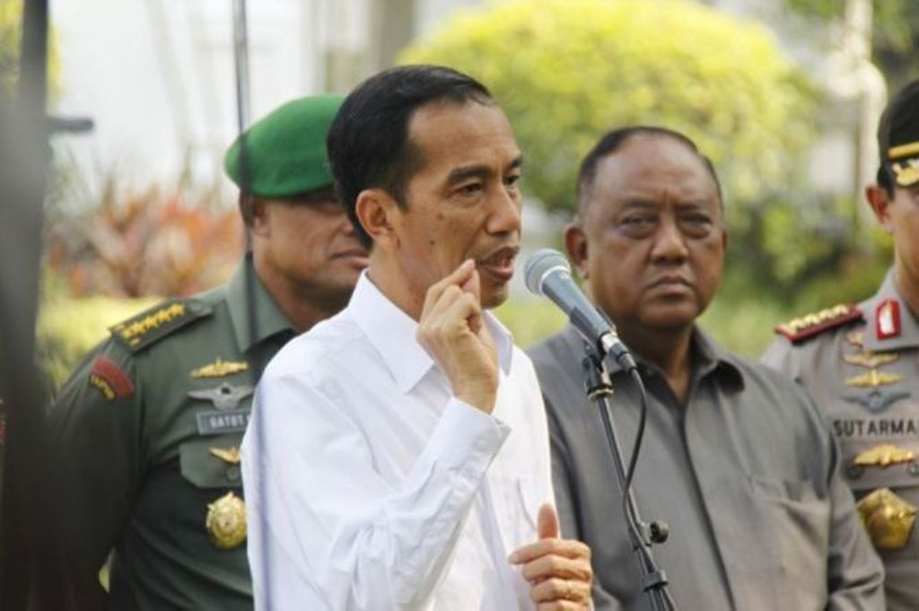 Presiden Jokowi--Metrotvnews.com/Desi Angriani 