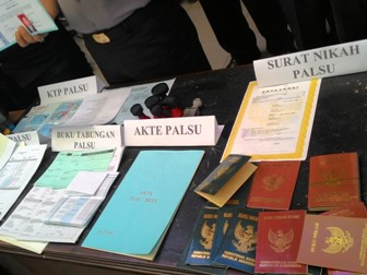 Dua Tersangka Pemalsu Dokumen Merupakan Residivis