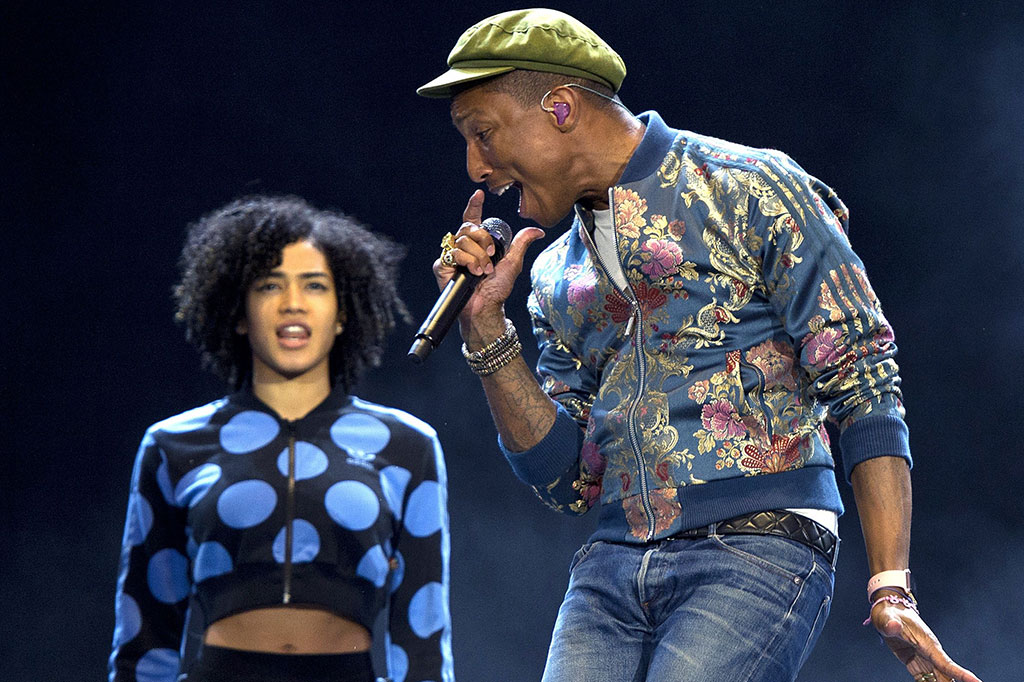 Pharrell Williams Tampil di Festival Musik Pinkpop