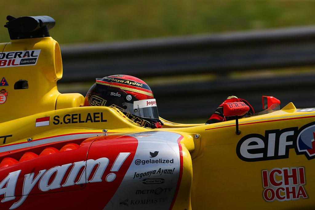 Sean Gelael Gagal Finis Balapan Kedua di GP Hungaria