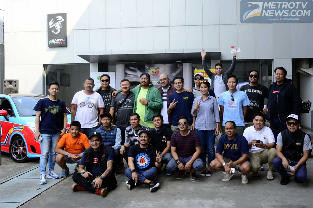 Abarth Station kali ini mengajak komunitas Vespa untuk sarapan bersama. Abarth Indonesia