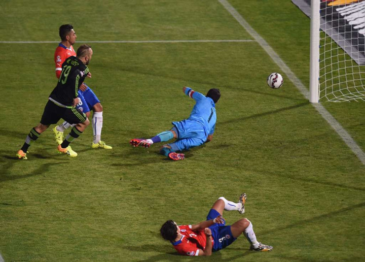 Seru, Cile - Meksiko Berbalas Gol