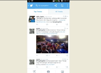 Tagar PrayAngeline Ramaikan Media Sosial