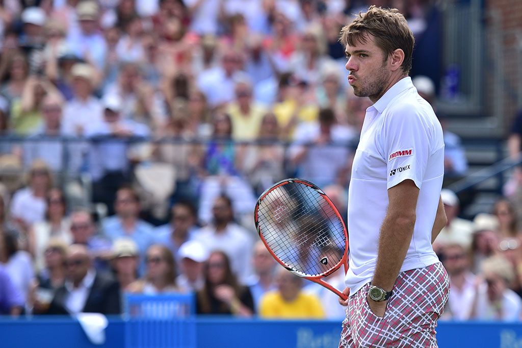 Wawrinka Terhenti di Babak Kedua Queens's Club