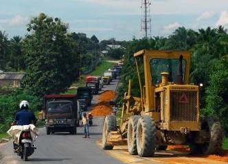 Perbaikan Jalintim Pekanbaru-Jambi-Palembang Tuntas H-10 Lebaran