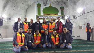 Ada Masjid dan Gereja di Tambang Bawah Tanah Freeport