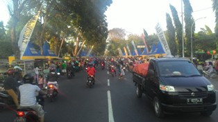 Pasar Ramadan Sebabkan Kemacetan di Jombang