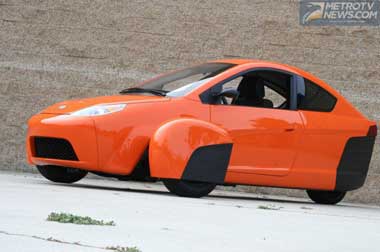 Elio P4, Mobil Unik Satu Penumpang, Irit dan Efisien