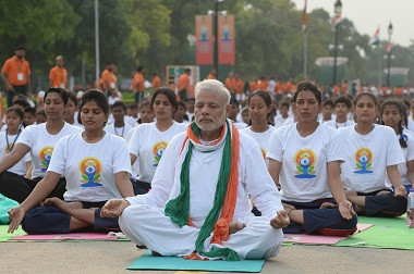PM India: Yoga Latih Kedamaian Pikiran