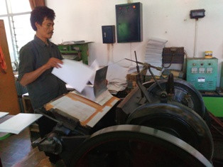 Mesin Cetak Alquran Braille Satu-Satunya di Dunia Ada di Bandung