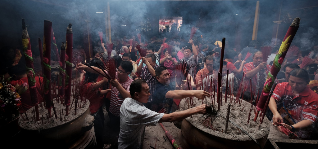Vihara Dharma Bakti di kawasan Petak Sembilan, Glodok, Jakarta. (foto: MI/Eka Ananta Setyawan).