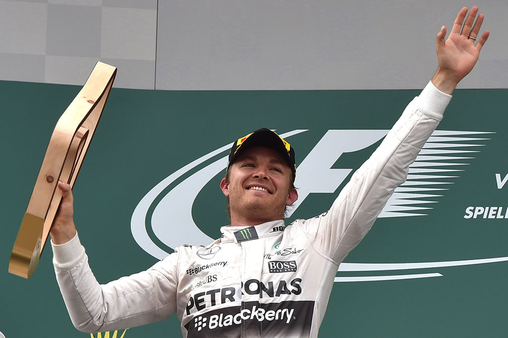 Rosberg Juara GP Austria