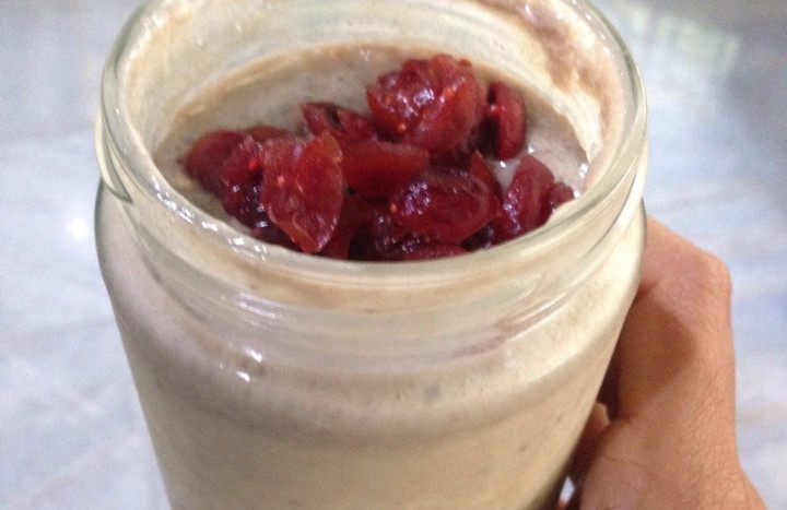 Oatmeal Banana Porridge with Fruits