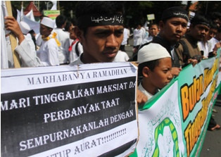 Minggu Pertama Ramadan, Satpol PP Tutup 3 Tempat Hiburan