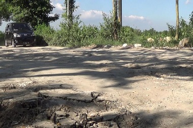 Jelang Lebaran, Sejumlah Lubang masih Menganga di Jalur Utara Madura