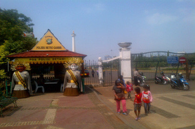 Monas Diserang, Keamanan Ring 1 Relatif Aman