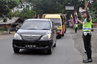 Lebih 2.000 Personel Gabungan Amankan Arus Mudik Lebaran di Yogyakarta 
