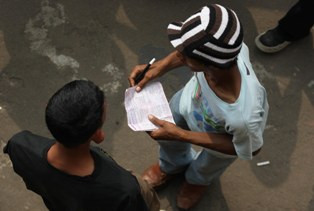 Puluhan Calo Tilang Dilepaskan Polisi