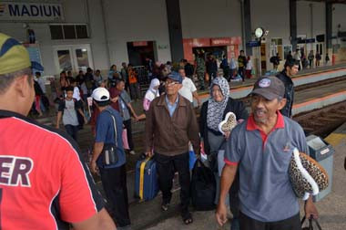 Pemudik Jatim Diperkirakan Naik 7 Juta Orang