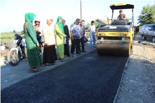 Bupati Brebes: Jalan Desa dan Kecamatan Harus Mulus